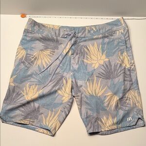 Travis Mathew Floral Patterned Swim Shorts